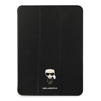 Case KARL LAGERFELD Apple iPad 11 Pro 2021 Book Cover Saffiano Karl Iconic Black Case
