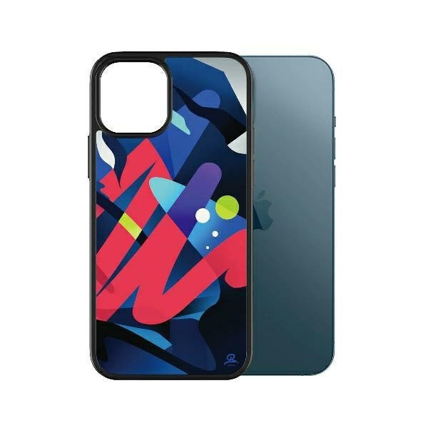 PanzerGlass ClearCase iPhone 12 Pro Max 6.7" Mikael B Limited Artist Edition Antibakteriell