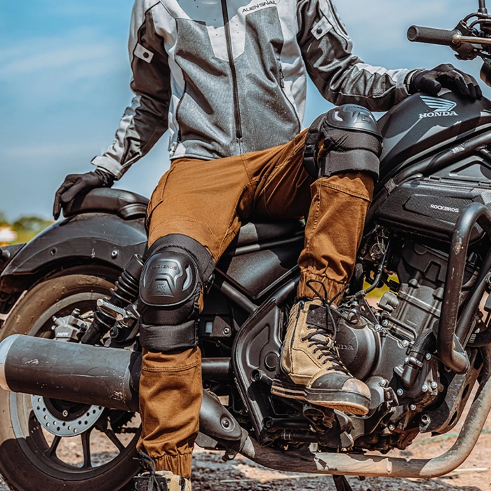 Rockbros 19230003001 knee pads - black