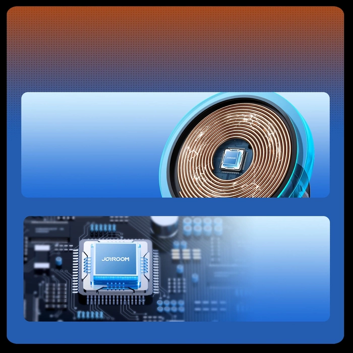 Joyroom uchwyt samochodowy do telefonu z ładowarką indukcyjną Qi 15W (kompatybilną z MagSafe) na kratkę nawiewu srebrny (JR-ZS291)