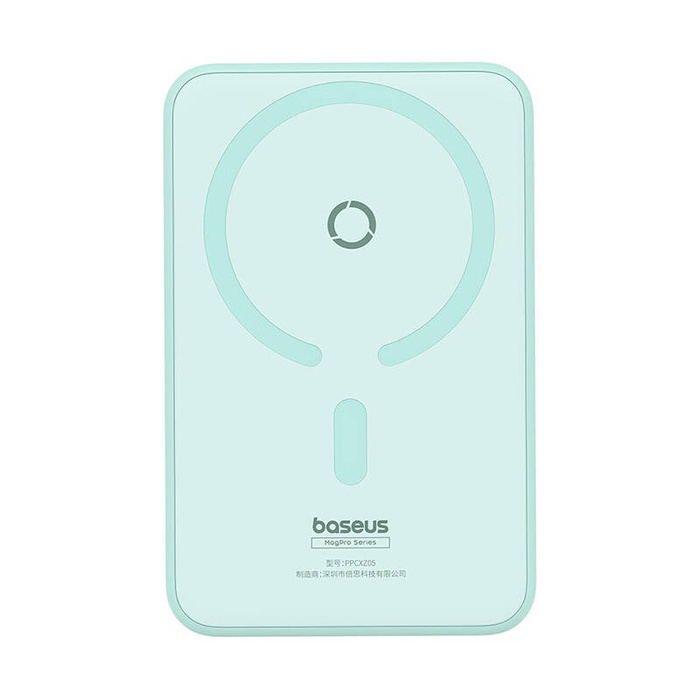Powerbank magnetyczny Baseus MagPro Magnetic 5000mAh 20W, magsafe (miętowy)