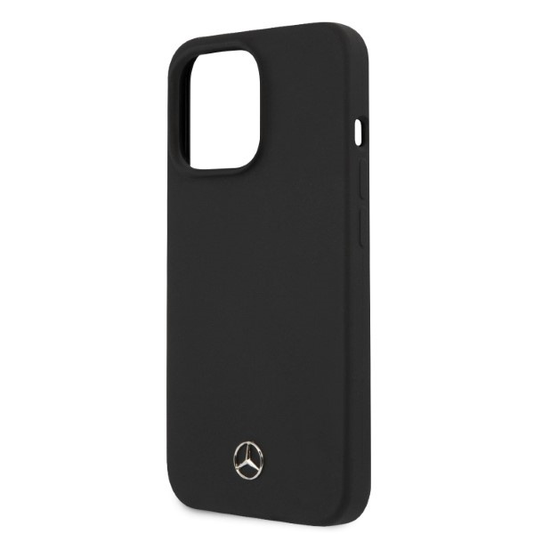 Hülle Mercedes MEHMP13XSILBK iPhone 13 Pro Max 6,7" schwarz/schwarz hartcase Silikon MagSafe