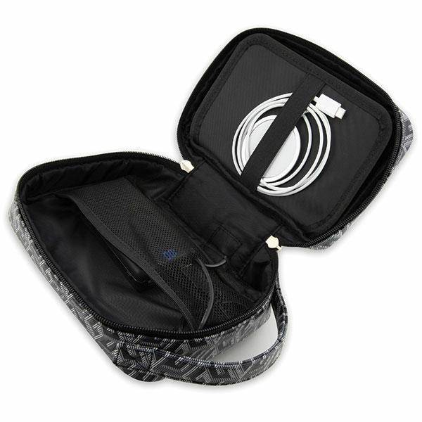 Sac Guess GUHBHGCFSEK Organisateur noir/noir GCube Stripe