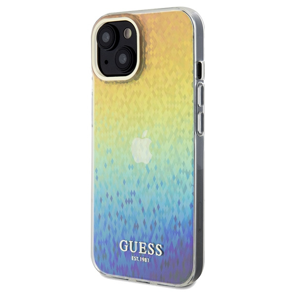 Etui Guess GUHCP14SHDECMI iPhone 14 / 15 / 13 6.1" wielokolorowy hardcase IML Faceted Mirror Disco Iridescent Case