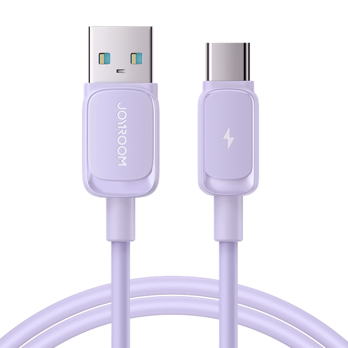 Câble USB - USB C 3A 1,2m Joyroom S-AC027A14 - violet
