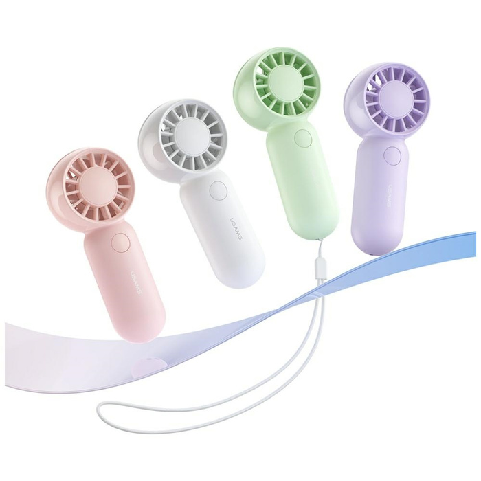 Wiatrak ręczny USAMS Mini Pocket ZB354 Zielony