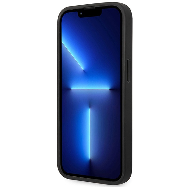 Coque BMW BMHMP14X22RPSK iPhone 14 Pro Max 6.7" noir/noir Sièges en cuir Motif MagSafe