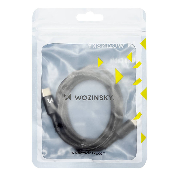 Wozinsky Kabel USB Typ C Kabel - Lightning Power Delivery 18W 2m schwarz (WUC-PD-CL2B)