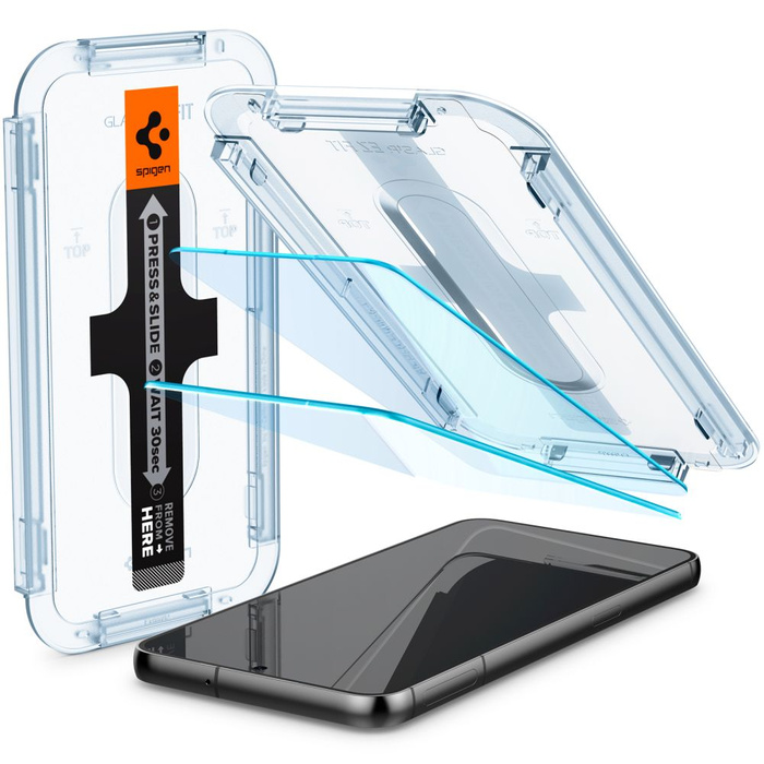 Tempered Glass Spigen GLAS.TR "EZ FIT" 2ER-PACK GALAXY S23+ PLUS KLAR