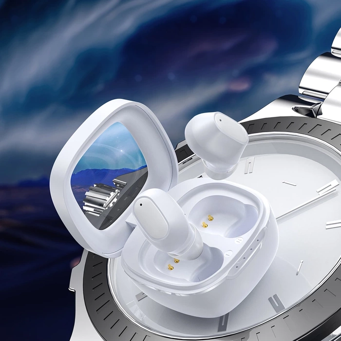 Choetech MEMS kabellose TWS Bluetooth 5.3 Kopfhörer – weiß
