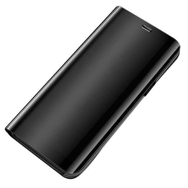 Clear View Case pouzdro pouzdro s flipovým krytem Xiaomi Redmi 9 černé