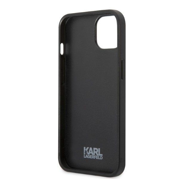 Coque Karl Lagerfeld Klhcp13mpmnikbl iPhone 13 6.1" Hardcase Bleu/bleu Monogram Ikonik Patch Case