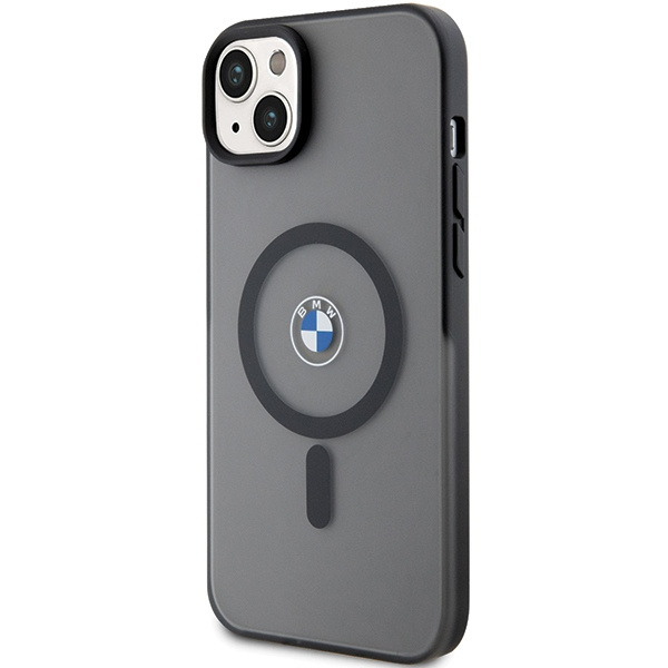 Case BMW BMHMP14MDSLK iPhone 14 Plus 6.7" black/black hardcase Signature MagSafe