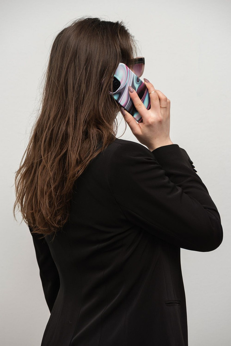 FORCELL F-PROTECT Mirage futerał kompatybilny z MagSafe do IPHONE 15 glow