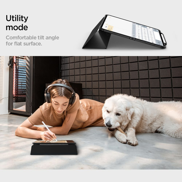 Spigen Ultra Hybrid IPad "PRO" PRO 13 7 / 2024 SCHWARZ