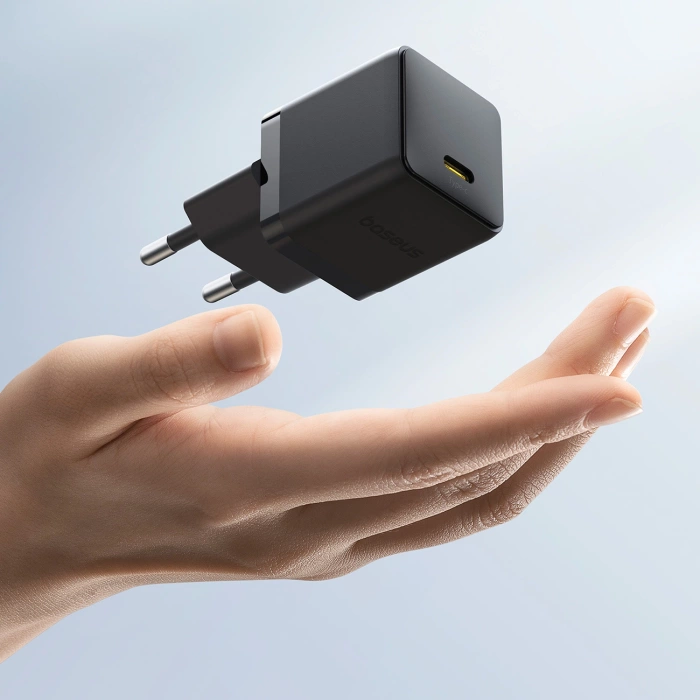 Baseus Palm 30W USB-C Wandladegerät - Weiß