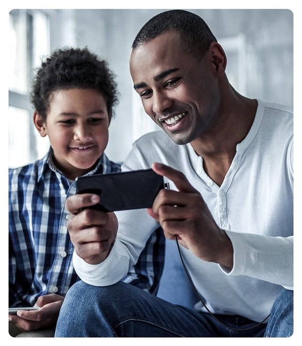 Ugreen angle USB cable - Lightning MFI 1m 2,4A black (60521)