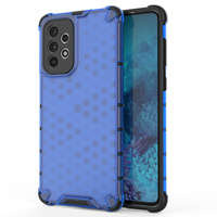 Funda blindada Honeycomb con marco de gel para Samsung Galaxy A73 azul