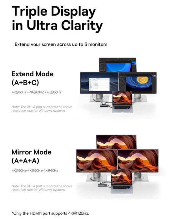 HUB USB 11in1 Baseus Metal Gleam Serie II USB-A/USB-C PD/HDMI/DP/RJ45/SD/TF - nero