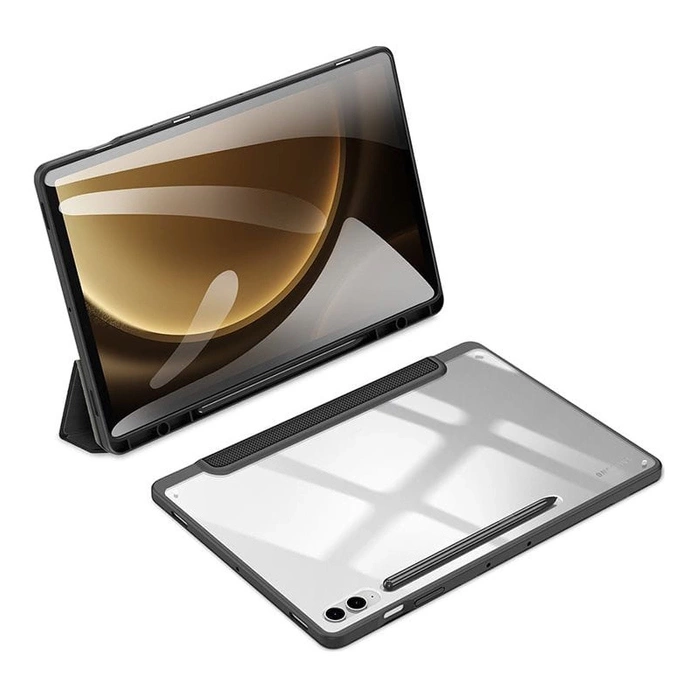 Dux Ducis Toby funda con soporte plegable para Samsung Galaxy Tab S9 FE - negra