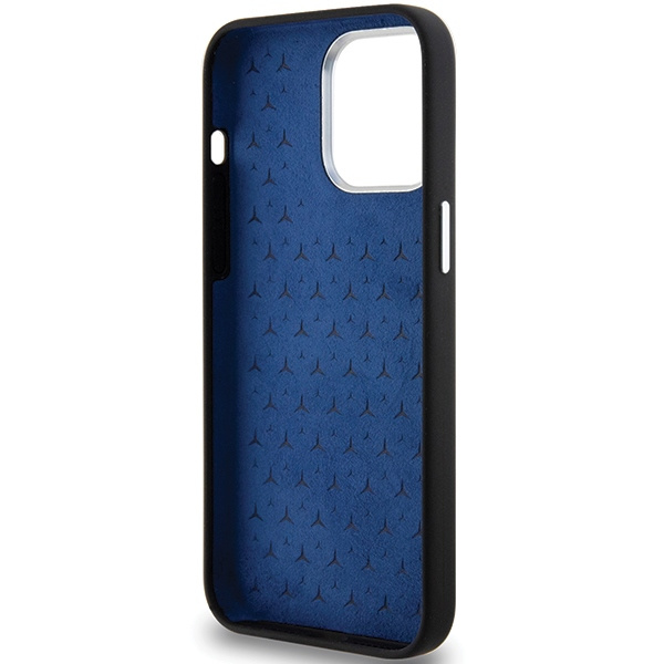 Etui Mercedes MEHMP15L23SCMK iPhone 15 Pro 6.1" czarny/black hardcase Silicone Bicolor MagSafe Case