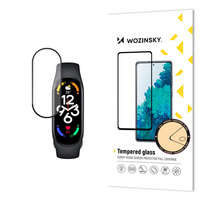 Wozinsky Full Glue Xiaomi Mi Band 7 cristal templado negro