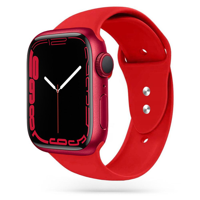 óraszíj TECH-PROTECT Smoothband Apple Óra 1/2/3/4 (42/44 Mm) Piros