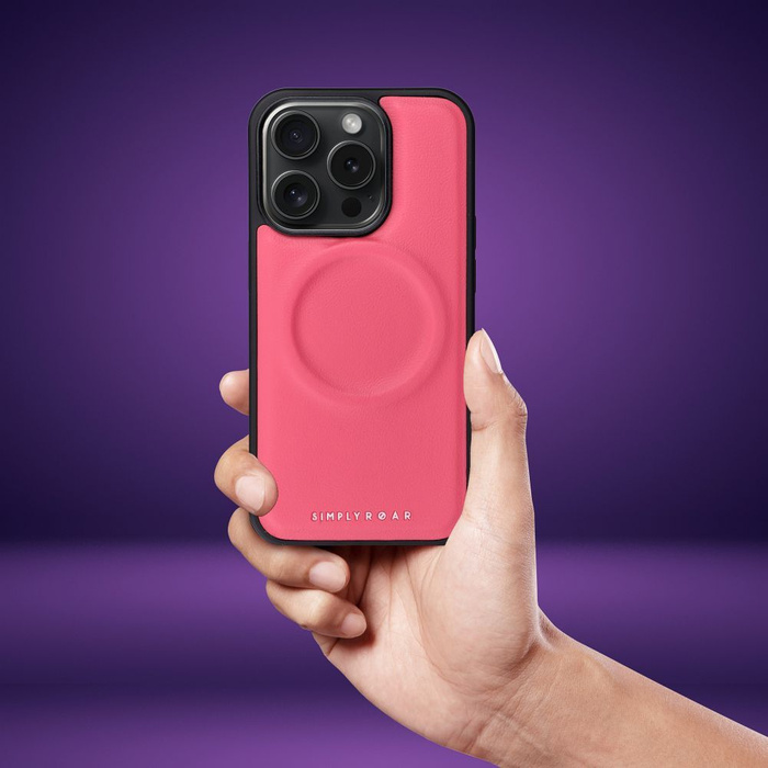 Futerał Roar Mag Morning Case - do iPhone 15 Różowy