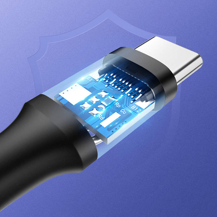 Cavo Ugreen Cavo USB - USB Type C Quick Charge 3.0 3A 0,25m nero (US287 60114)