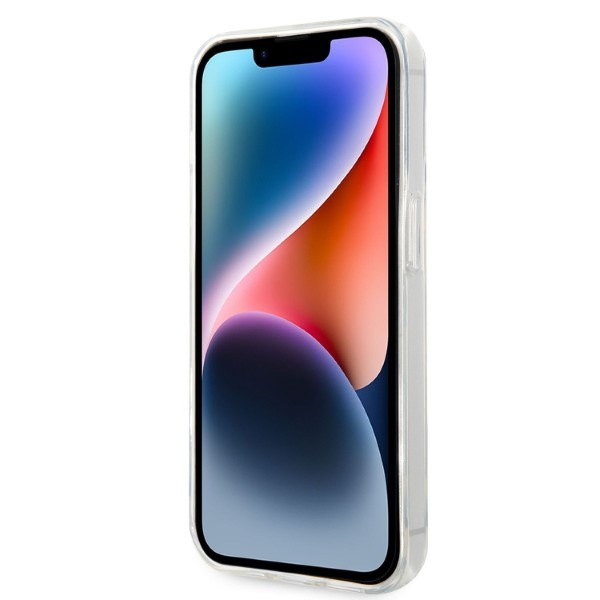 Pouzdro Karl Lagerfeld iPhone 14 Pro Max 6,7" průhledný pevnýcase Ikonik Karl Lagerfeld