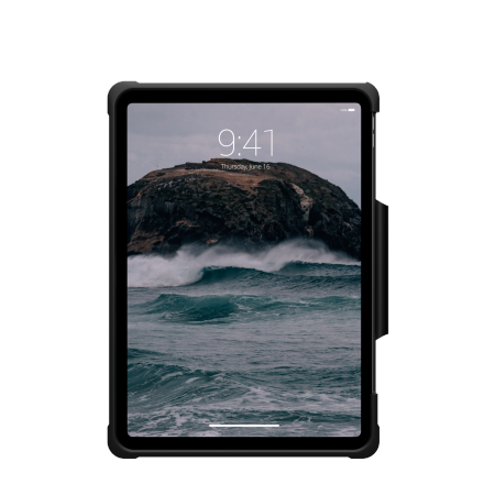 UAG Metropolis SE HS - obudowa ochronna z uchwytem na dłoń oraz uchwytem na Apple Pencil do iPad Pro 11" M4 (2024) (black) wersja OEM