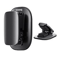 [B WARE] Baseus selbstklebende Autohalterung Brillenclip für Brillen Schwarz (ACYJN-A01)