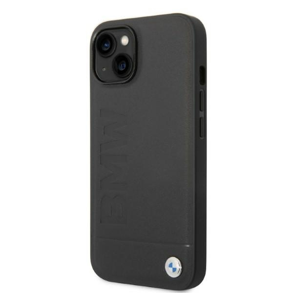 Hülle BMW BMHMP14MSLLBK iPhone 14 Plus 6,7" schwarz/schwarz hartcase Signature Logo-Aufdruck MagSafe