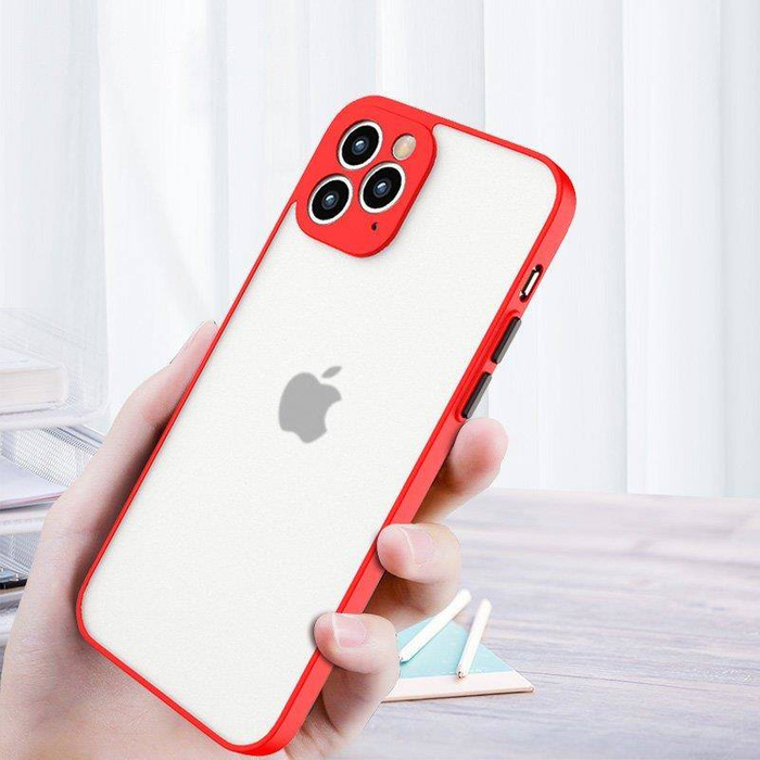 Milky Case Custodia traslucida flessibile in silicone per Xiaomi Redmi 9T Red