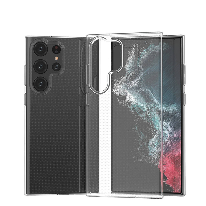 Ultra Clear 0.5mm case for Samsung Galaxy S23 Ultra thin cover transparent