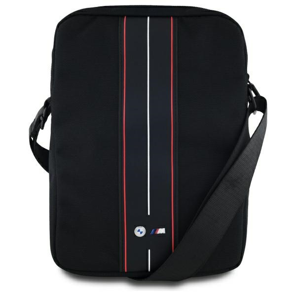 BMW Tasche BMTB8COMPVSKR Tablet 8" Schwarz/Schwarz Nylon Roter Streifen