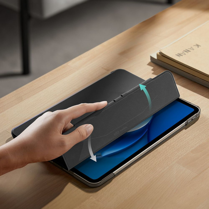 Etui Esr Ascend Trifold iPad Air 10.9 4 / 5 / 2020-2022 / 11 6 / 2024 Frosted Black Case