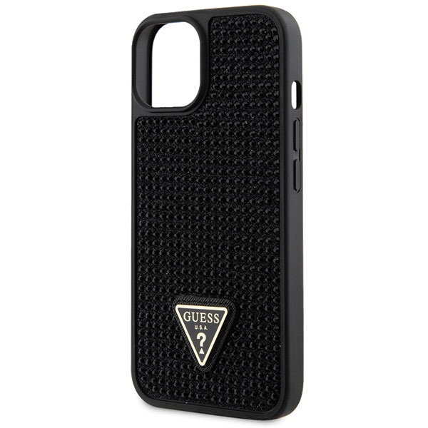 Coque Guess GUHCP14SHDGTPK iPhone 14 6.1" noir/noircase Rhinestone Triangle Case