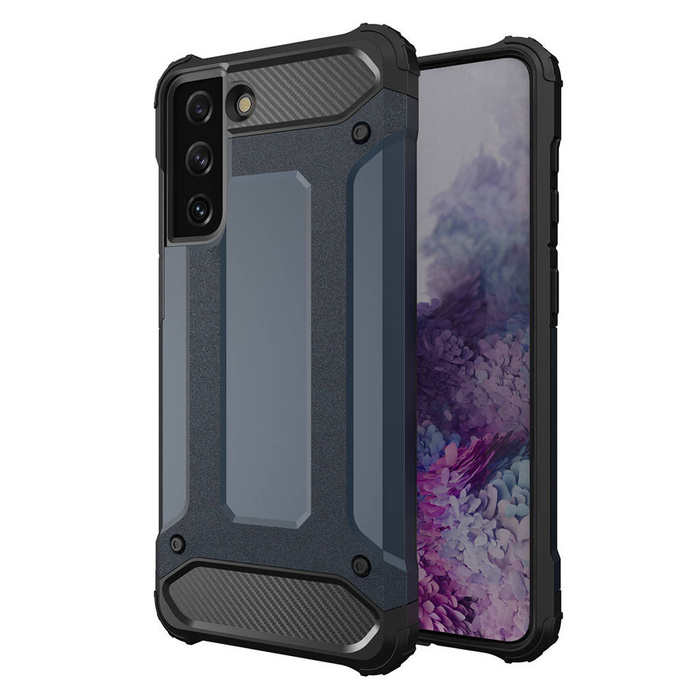 Coque Hybrid Armor pour Samsung Galaxy S23 coque hybride blindée bleu
