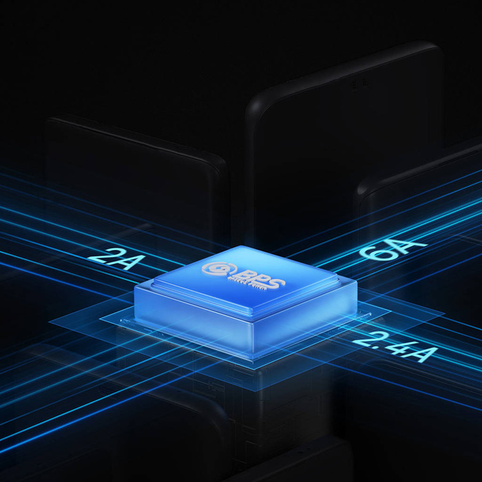 Baseus Flash Series Ⅱ One-for-three Fast Charging Data Cable USB to M+L+C 100W 1.2m Black