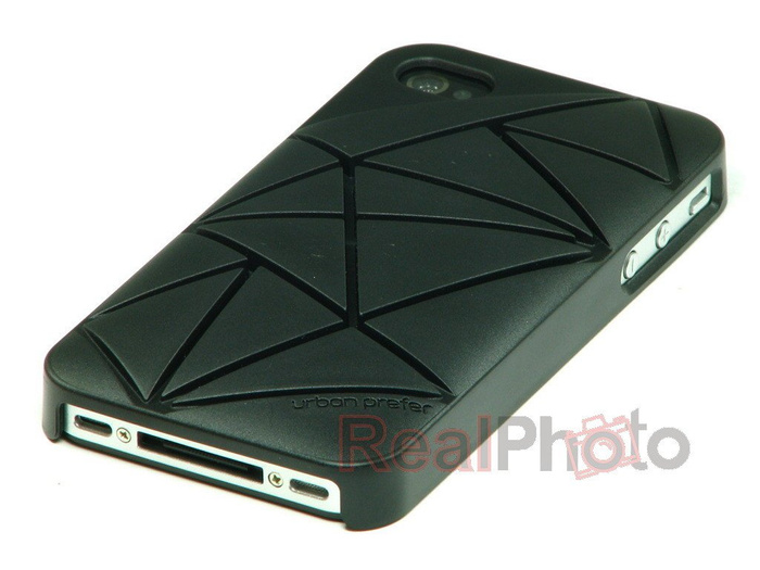 Puzdro Stojan iPhone 4 4S URBAN PREFER Coin Black