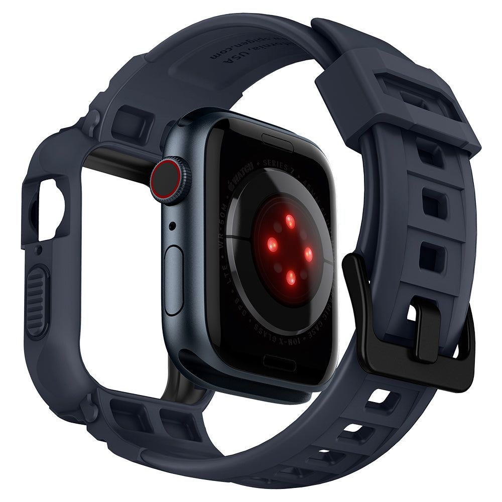 Strap Spigen Apple Watch 4 5 44mm Rugged Armor pro ChaRCoal Grey 4GSM.COM