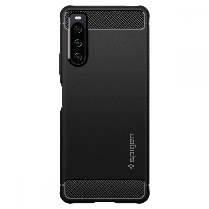 Spigen Rugged Armor SONY XPERIA 10 IV Funda MATTE Funda NEGRO