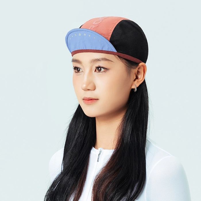 Rockbros Radmütze mit Helmvisier - Rot