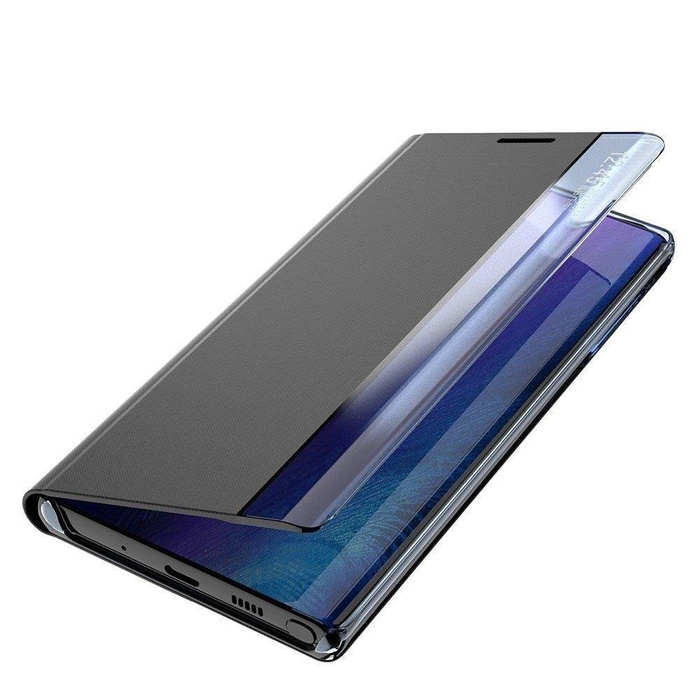 Nuova custodia Sleep Case con funzione di supporto per Samsung Galaxy A73 nera