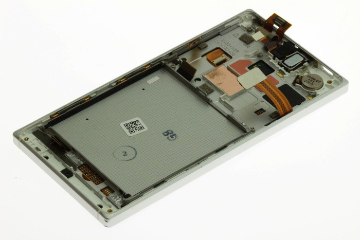 AFFICHAGE Nokia Lumia 830 Silver Grade B LCD Touch