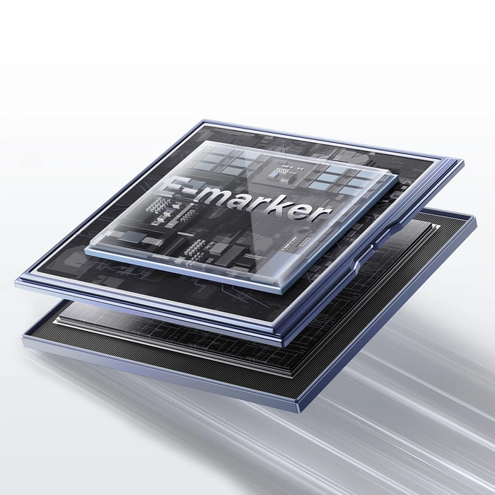 Baseus Tungsten Gold magnetisches USB-C / USB-C-Kabel 100 W 1 m – schwarz