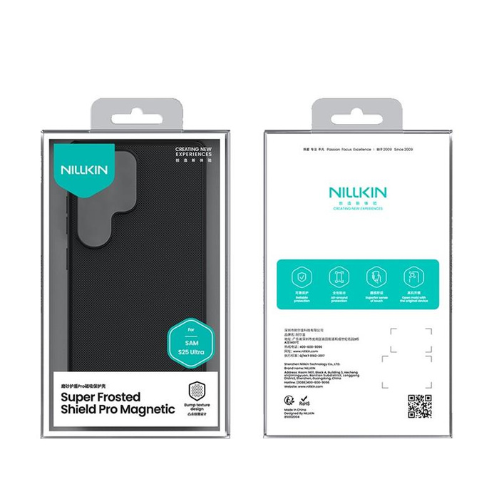 NILLKIN SUPER SHIELD PRO MAGNETIC SAMSUNG S25 ULTRA, BLACK / CZARNY