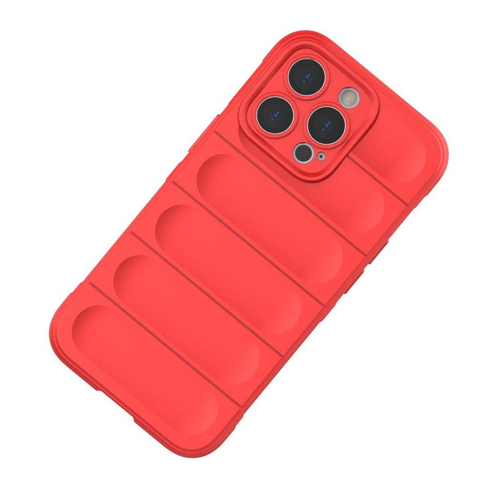 Pouzdro Magic Shield Case pro iPhone 13 Pro Max flexibilní pancéřový kryt červený