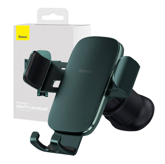 Baseus Metal AgeⅡ Gravity Car Mount (Version mit Luftauslass) Grün